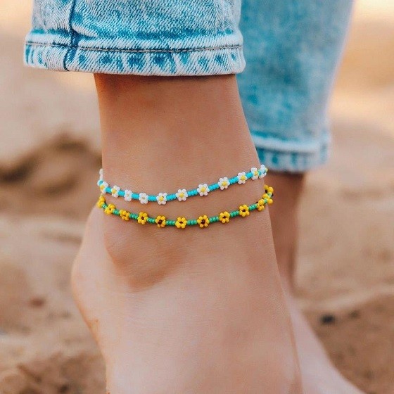 Beaded Anklet