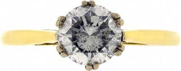 Diamant présentant un aspect laiteux lié à la fluorescence