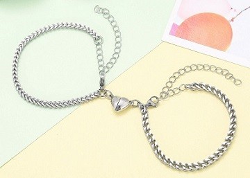 Bracelets Cœur Magnétique