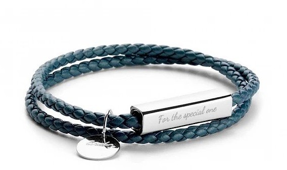 Bracelet En Cuir À Double Tour Ricordi