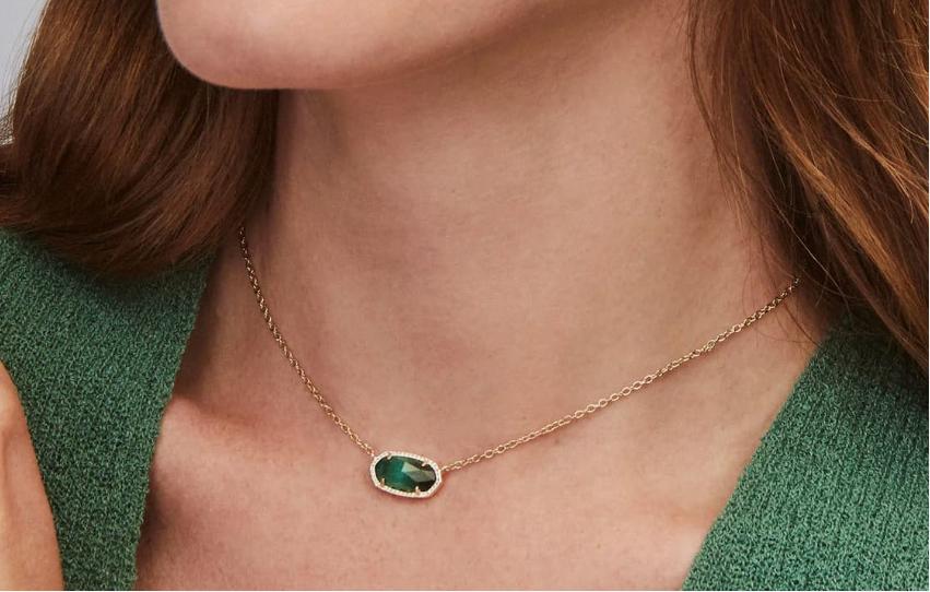 how to clean kendra scott necklace