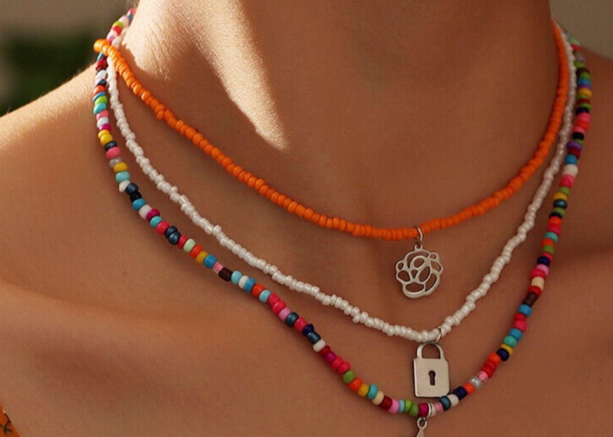 how to make a beaded necklace