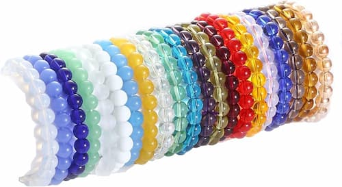 how to make glass bead bracelets