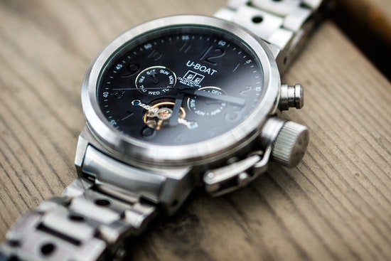 Luxury Stainless Steel Watch