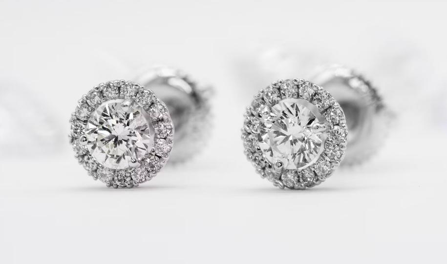 Diamantohrringe