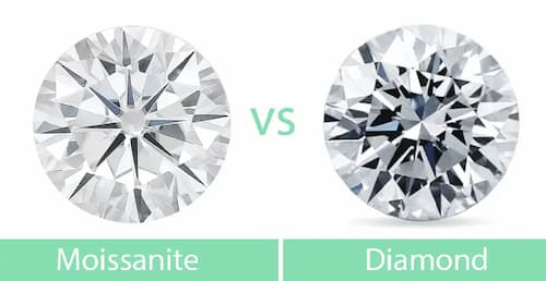 Moissanit vs Diamant
