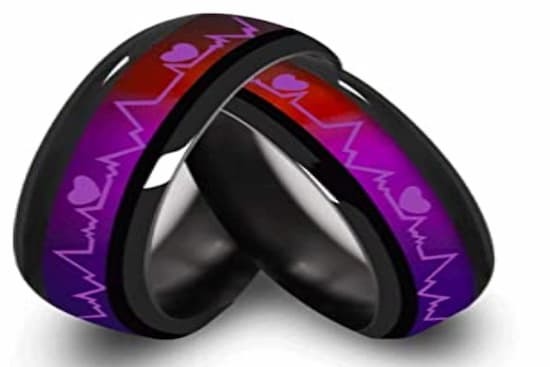 Bague d’humeur « battement de cœur »