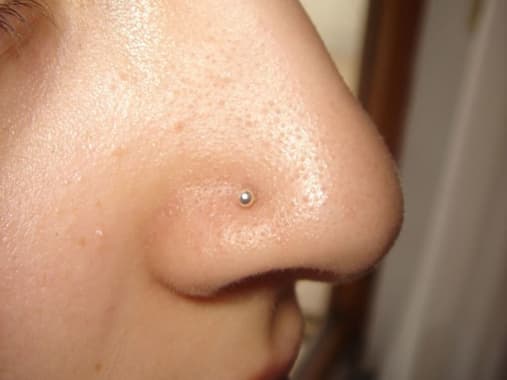 Perçage de la narine