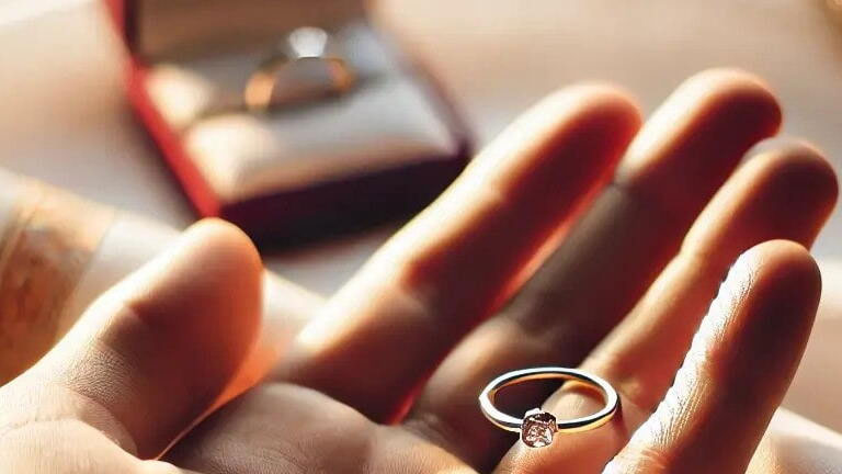 promise ring vs engagement ring