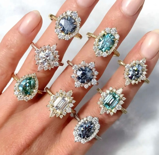 Anillo de inspiración vintage