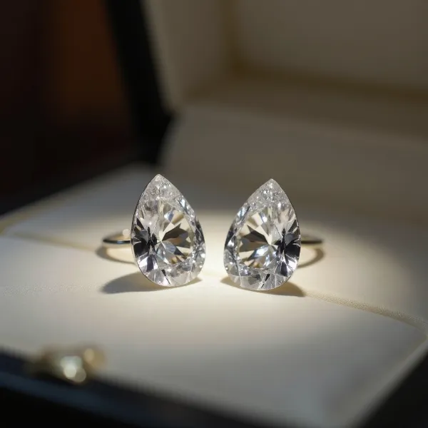 ¿Cómo se compara la moissanita con el diamante de laboratorio?