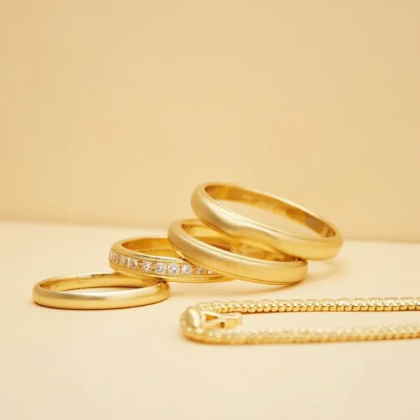 ¿Qué es la joyería chapada en oro de 18 quilates?