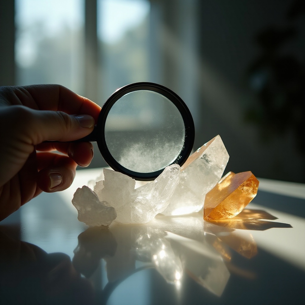 Cómo saber si un cristal es real