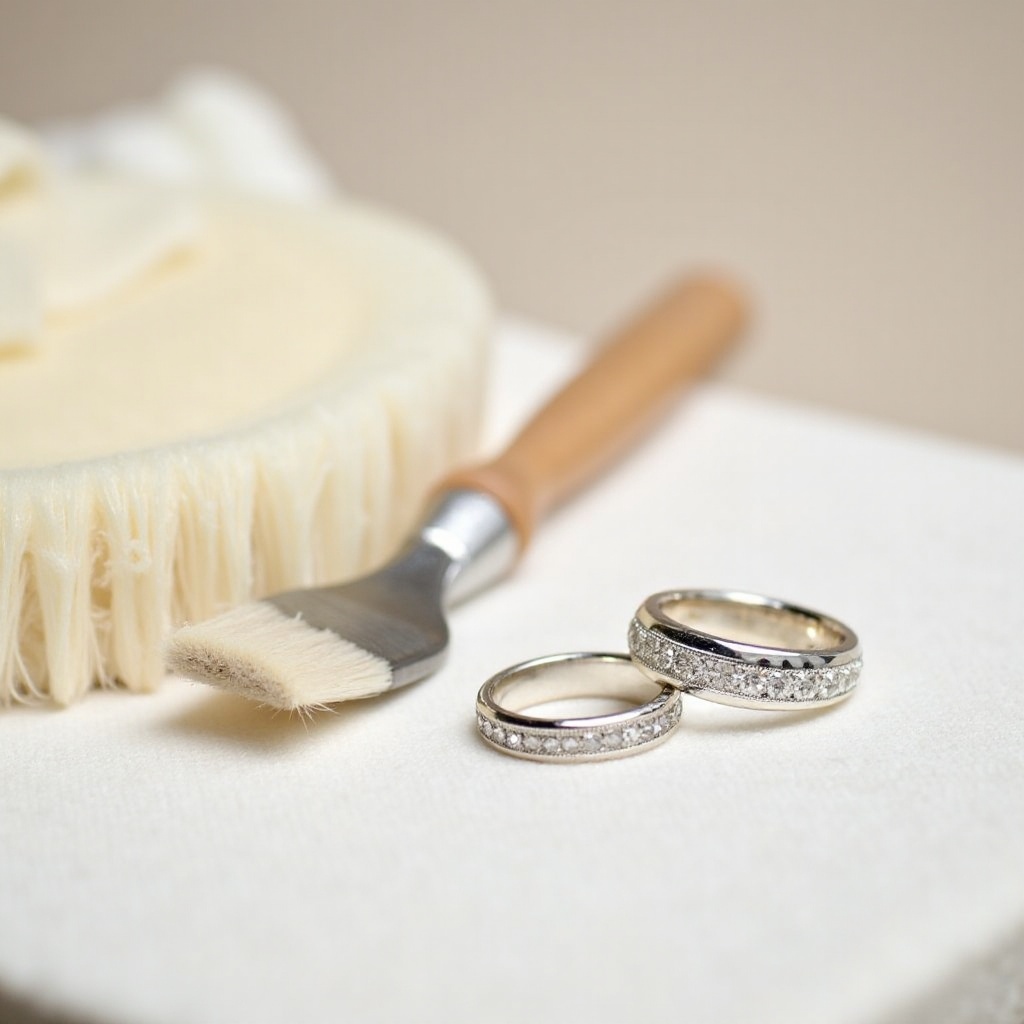 cómo limpiar el oro blanco