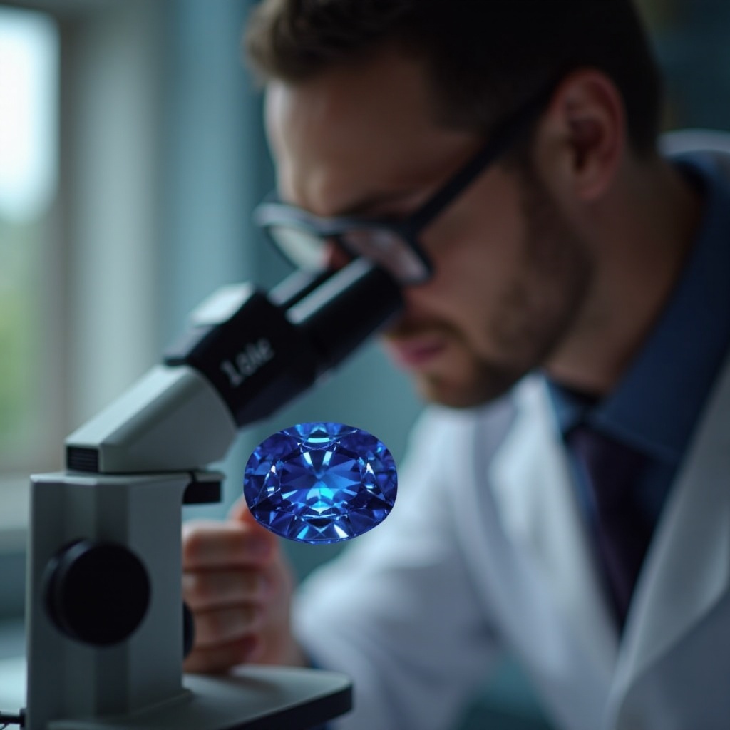 how to tell if a sapphire is real