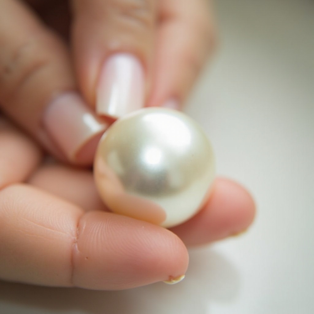 how to see if a pearl is real