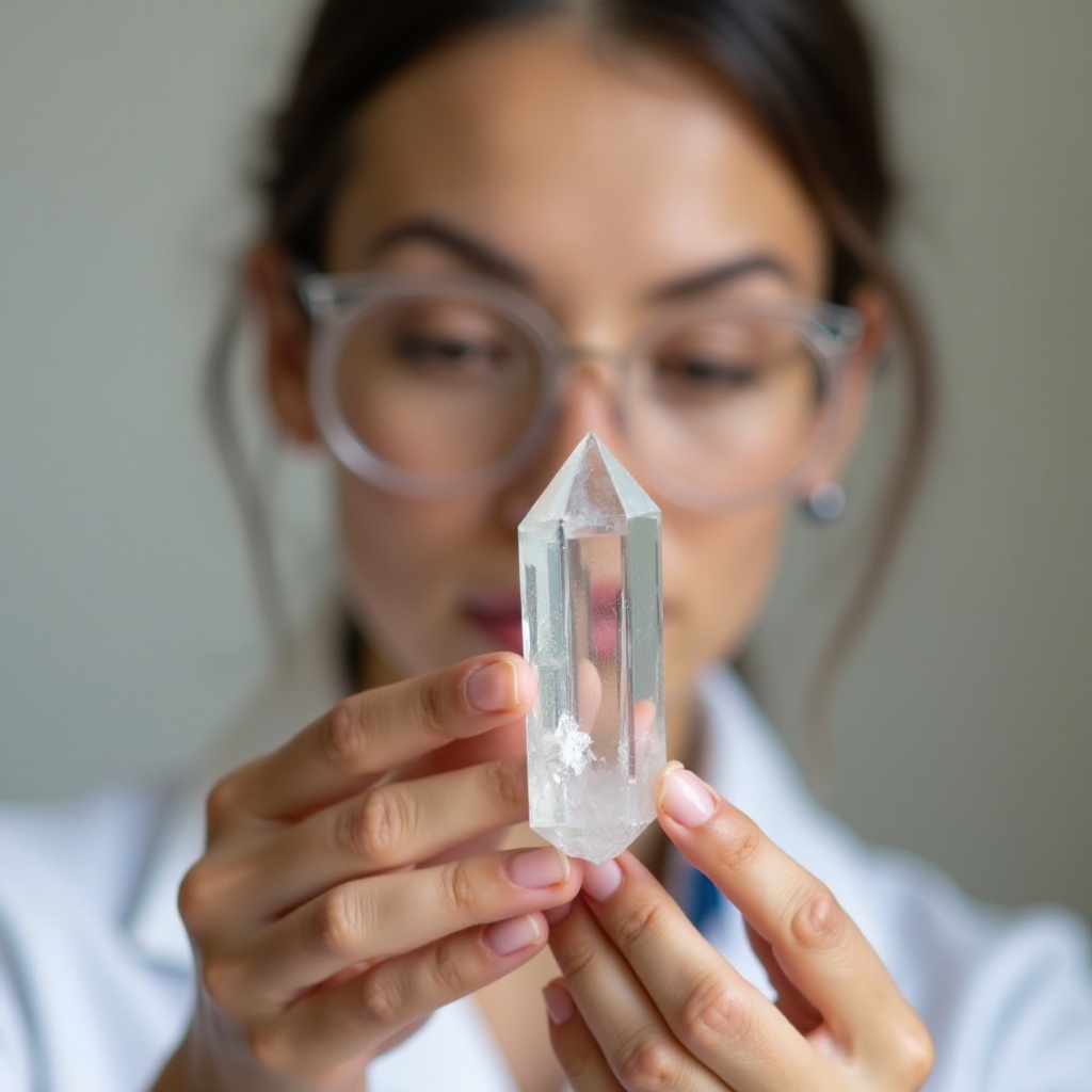 how to tell if a crystal is real