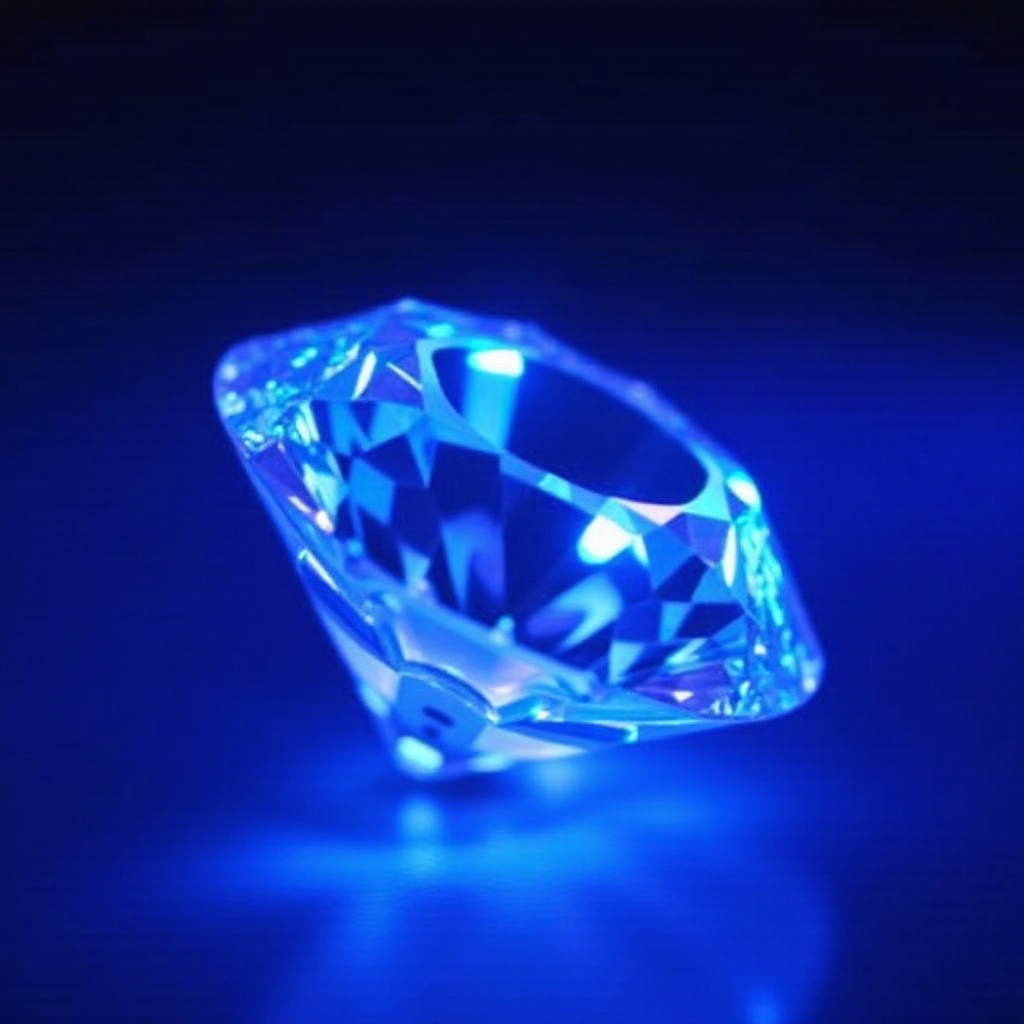 ¿Qué es la fluorescencia del diamante?