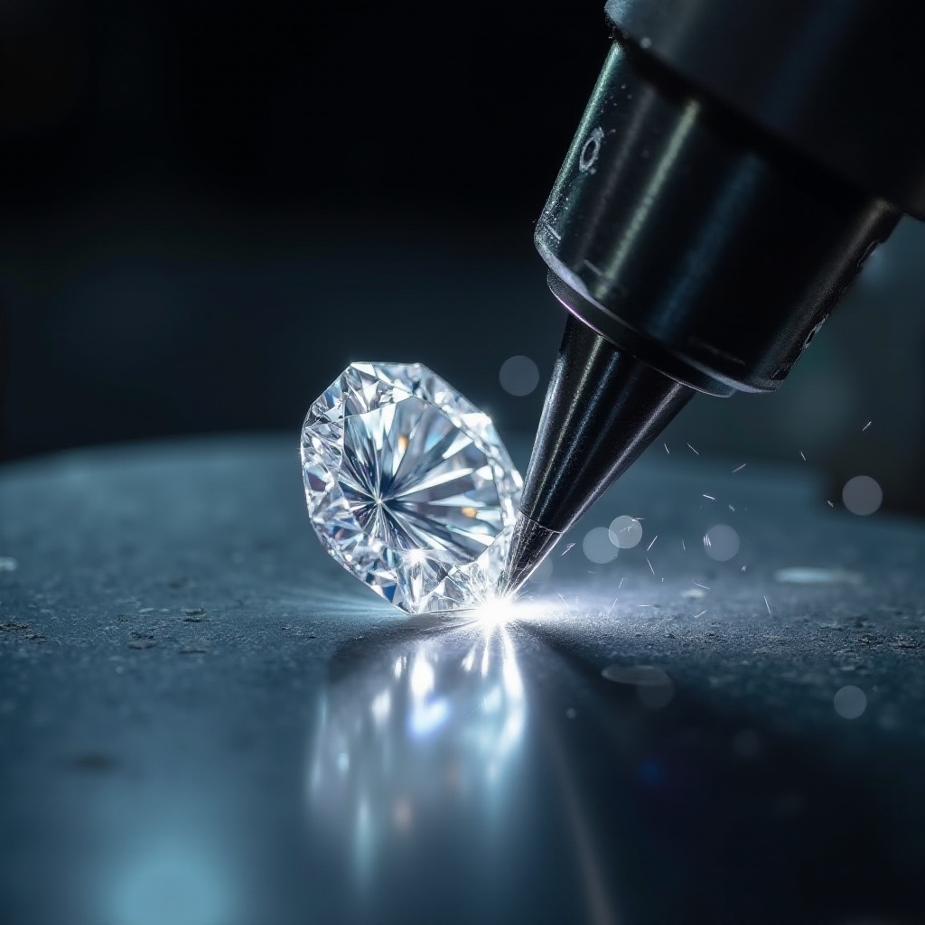 Was kann einen Diamanten schneiden?