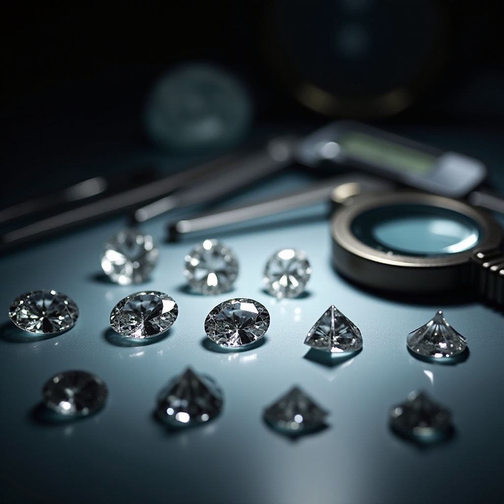 How do I do a diamond cut comparison