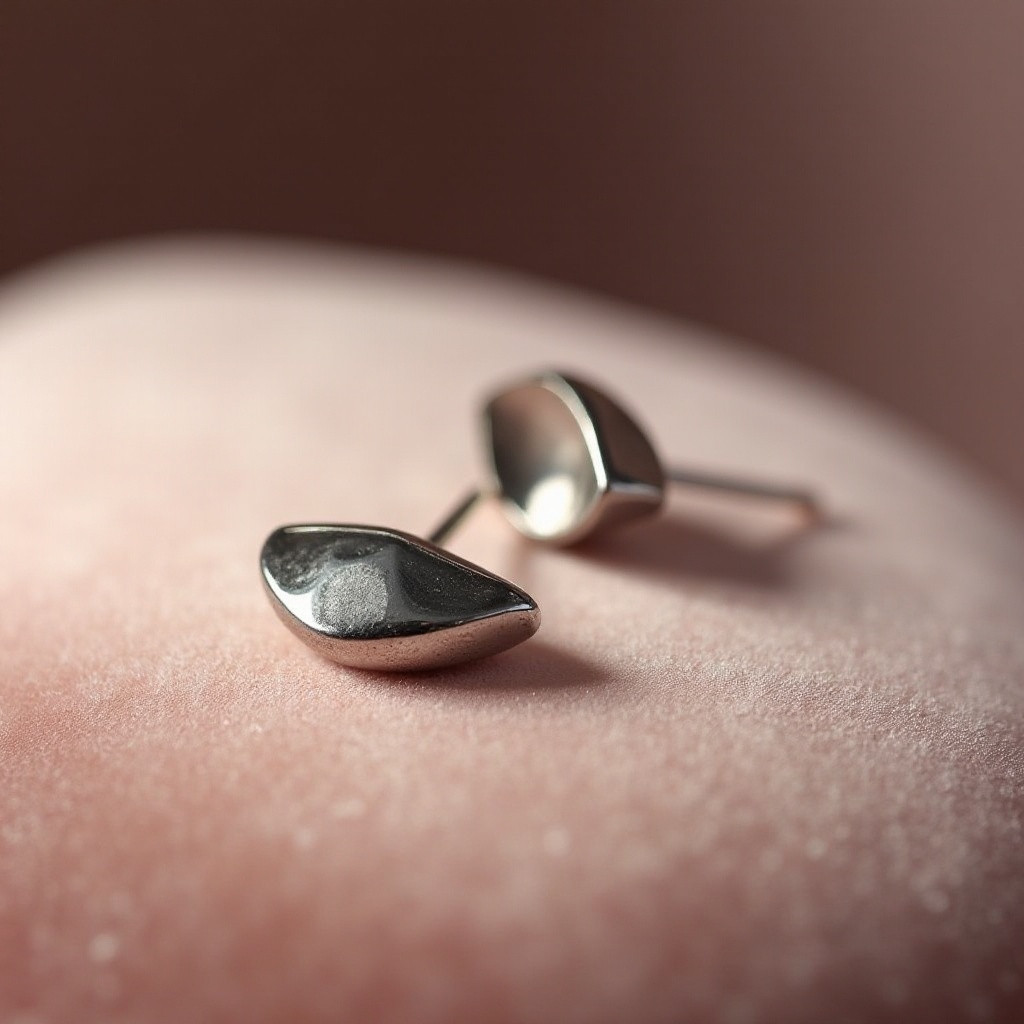 What are titanium earrings