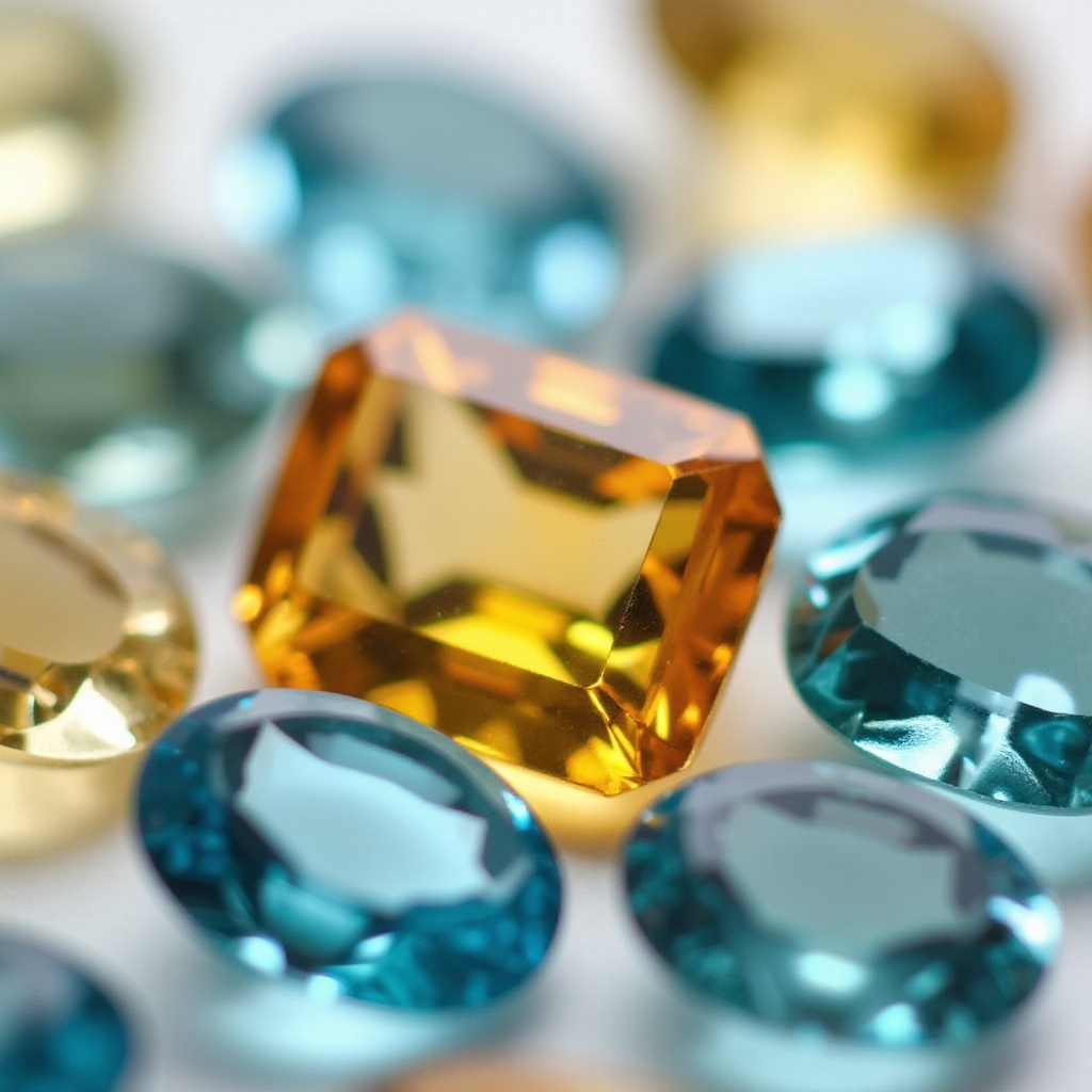 What are the main types of topaz