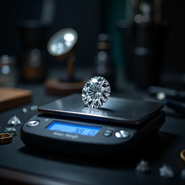 Combien pèse un diamant ?