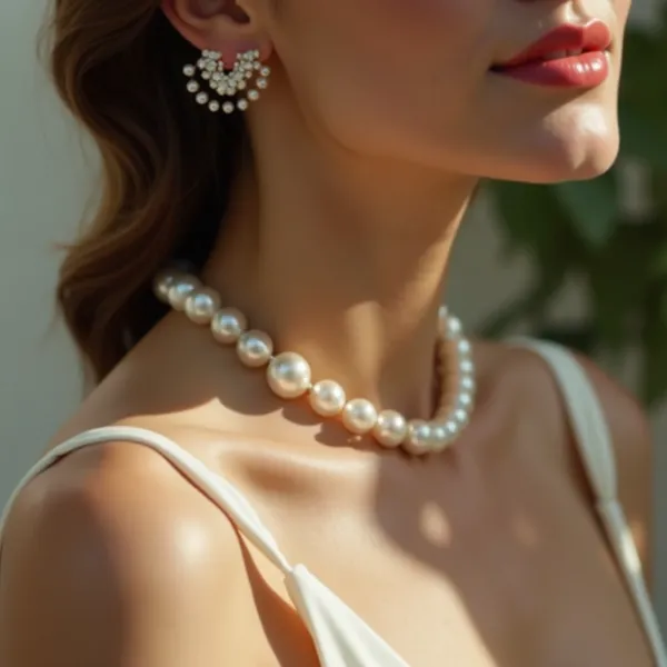 comment porter des perles