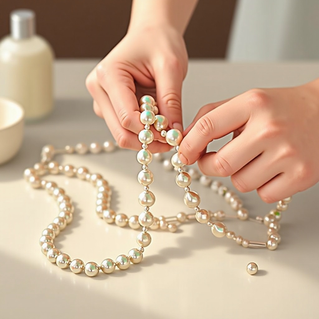 cómo limpiar perlas