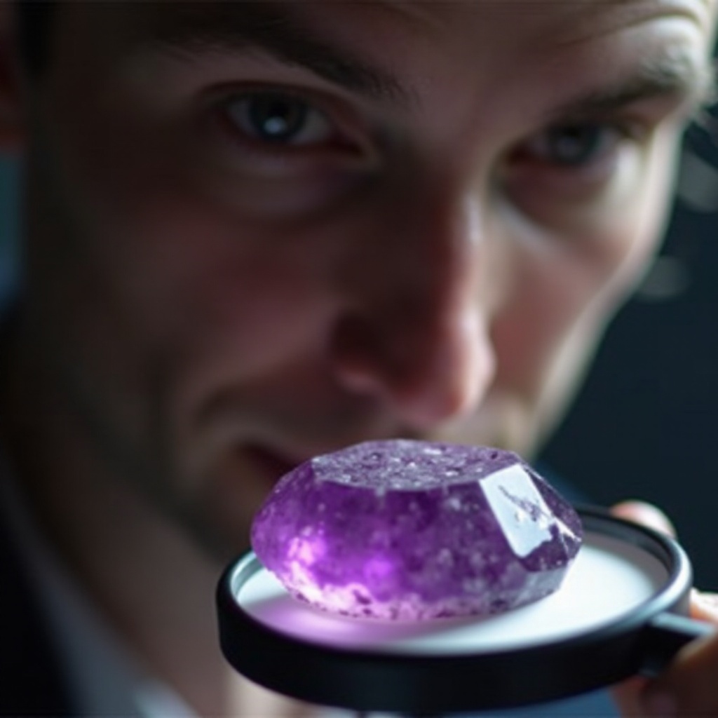 Wie man erkennt, ob ein Amethyst echt ist