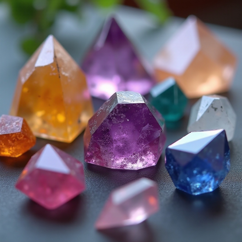 What are types of crystal stones