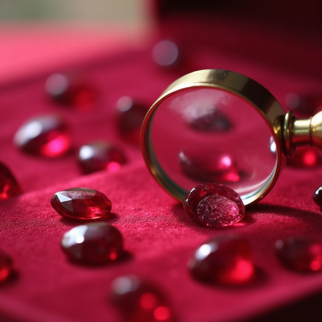 cómo saber si un rubí es real