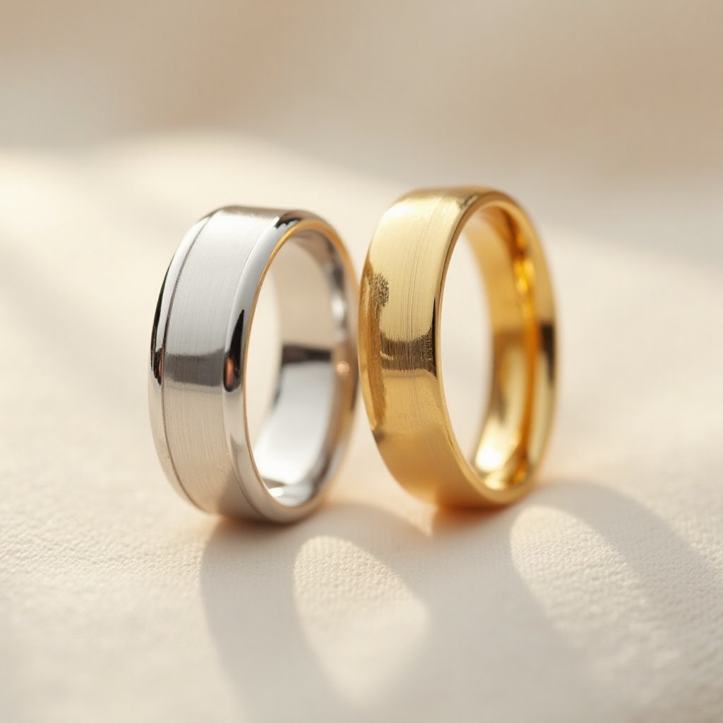 what is difference between white gold and yellow gold
