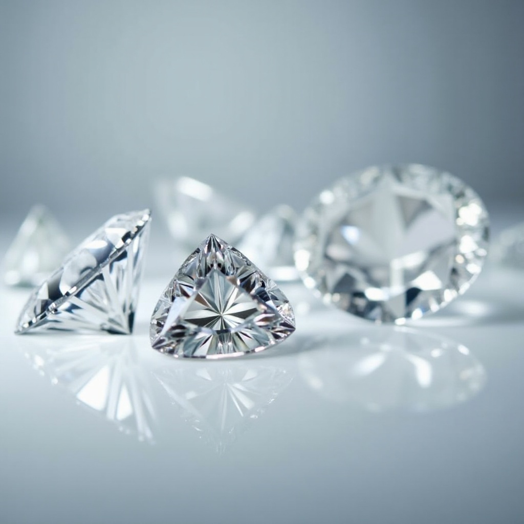 What are diamond cuts and shapes