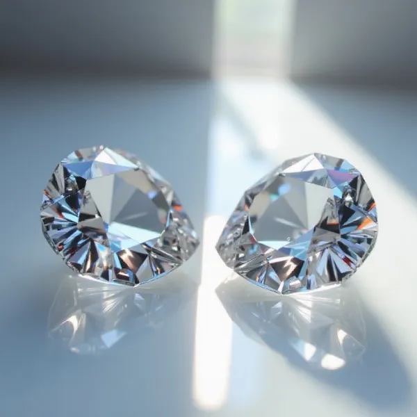 How does moissanite vs lab diamond compare