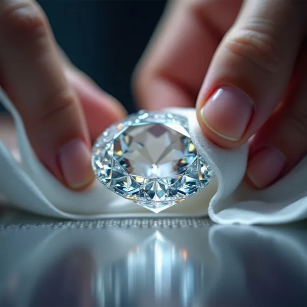 how to clean diamonds