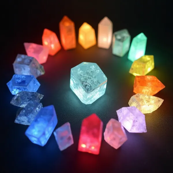 Quelles sont les couleurs des cristaux et leurs significations ?