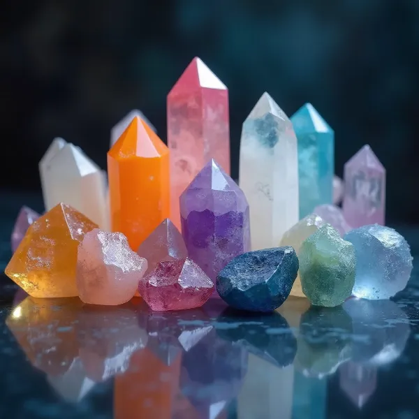 Quels sont les types de pierres de cristal ?