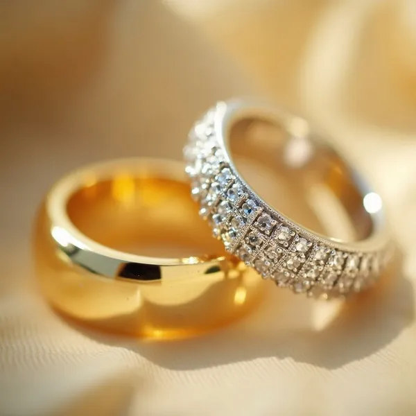 Was ist der Unterschied zwischen Weißgold und Gelbgold?