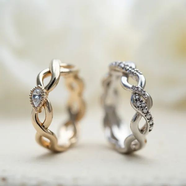 Weißgold vs. Silber: Was ist der Unterschied