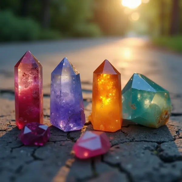What are crystal colours and meanings