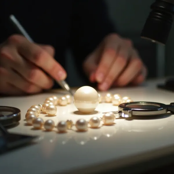 Wie man erkennt, ob eine Perle echt ist