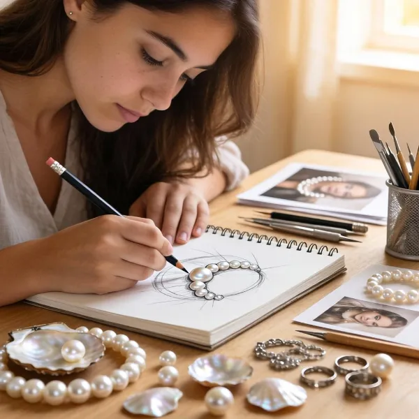 Wie man Perlen auffädelt